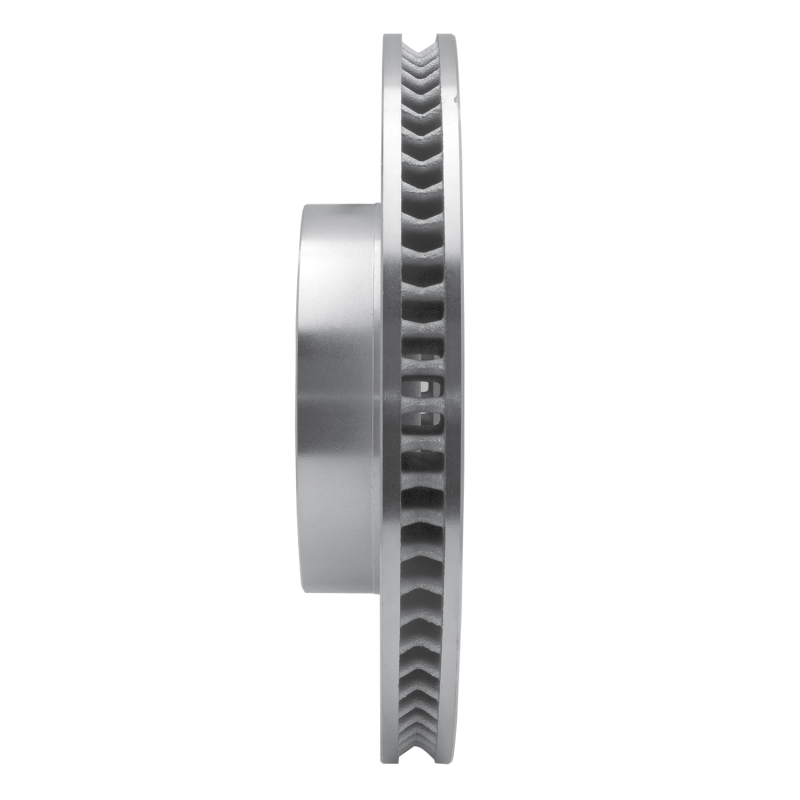 Lexus GX460 Brake Rotor (1) - Front Left - R1 Concepts - Drilled & Slotted - Silver - `10-`24